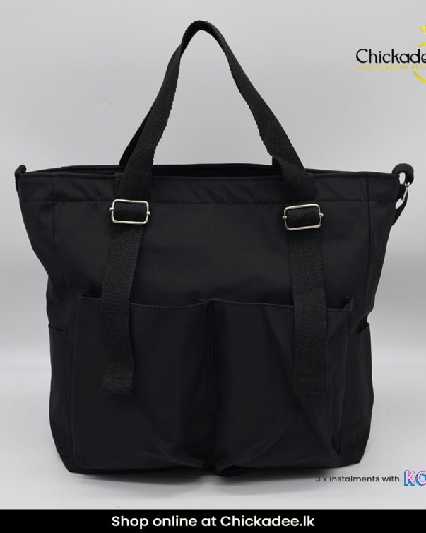 Black Korean Canvas Bag