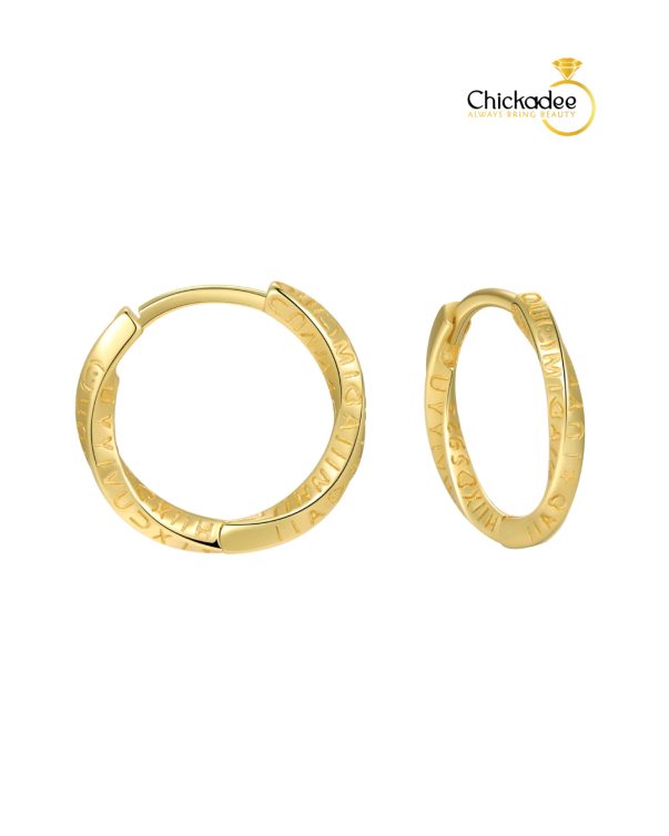 925 Sterling Silver Large Hoops Huggies Earrings