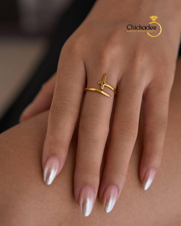 Heavenly Cross Ring