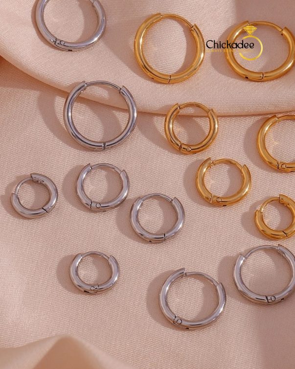 Silver Mini Hoop Earrings