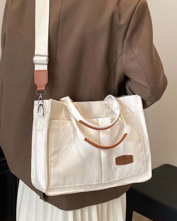 2024 Korean version crossbody multi-functional canvas bag
