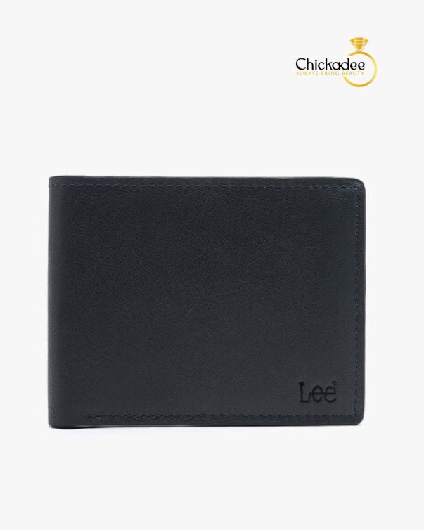 Lee Men Blue Genuine Leather Wallet