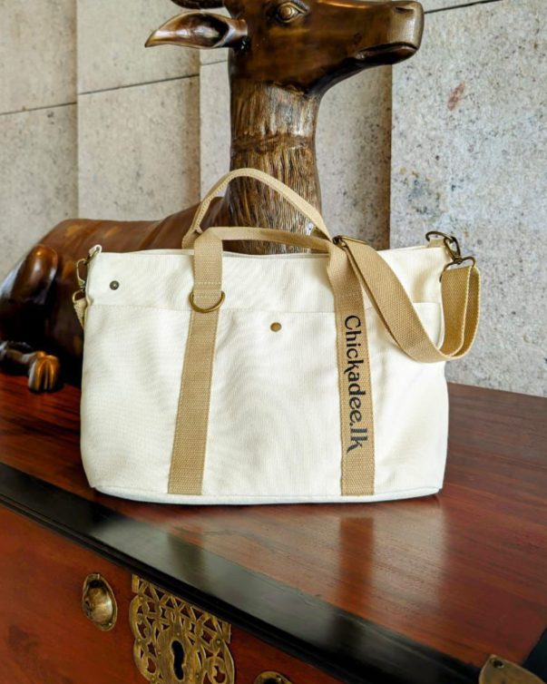 Women Canvas Shoulder Bag Large Capacity Handbag- 100% Eco-friendly