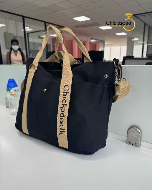 Women Canvas Shoulder Bag Large Capacity Handbag- 100% Eco-friendly