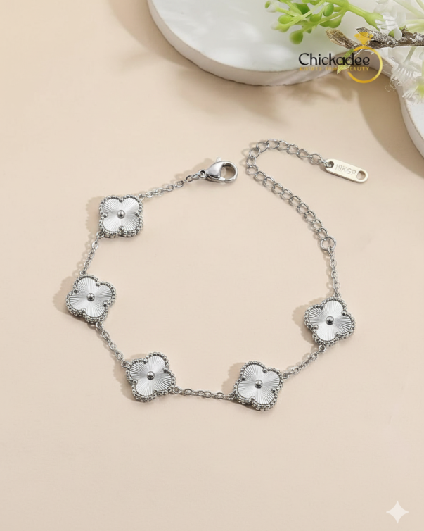 Minimalist Silver Korean Style Luxury Bracelet