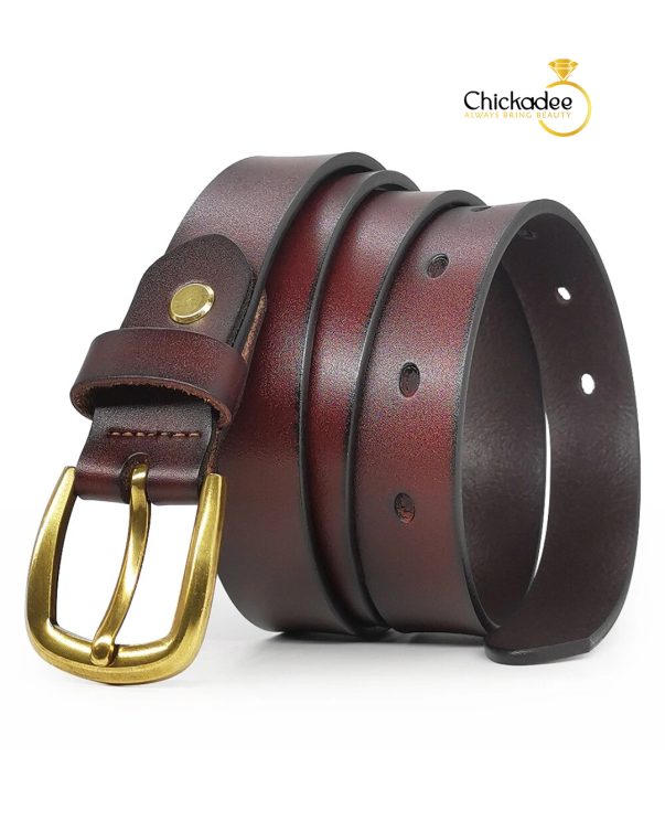 Levis Genuine Leather Formal Men Brown Belt