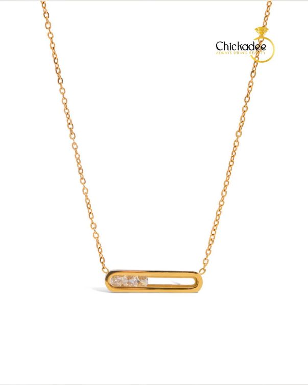 Abby Sculpted Gold Pendant