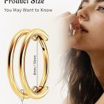 G23 Titanium Nose Ring clicker Hoop Septum tragus Cartilage Earring Piercing