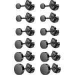 Stainless Steel Round Stud Earrings