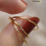 18K Gold Plated Stainless Steel Thin Rings