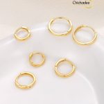 925 Sterling Silver Smooth Round Earrings