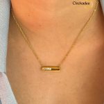 Abby Sculpted Gold Pendant
