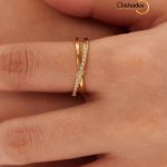 Clarissa Crossover Ring