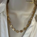 Coffee Bean Chain Necklace