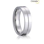 Couple Engagement Wedding Rings Silver