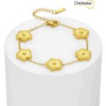 Five Leaf Clover Bracelet