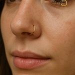 1Pc G23 Titanium Hinged Segment Nose Ring