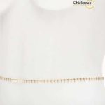 Summer Color Epoxy Charms Design Belly Chain Body Chain Women