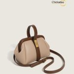 Textured PU Leather Crossbody Bag