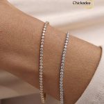 Zircon Chain Tennis Bracelets