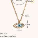 Zircon Evil Eye Necklace 2