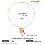 Ocean Vacation Style Multi Pendant Combination Necklace 5