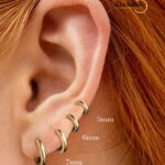 925 Sterling Silver Minimalist Round  Small Huggies Hoop Earrings